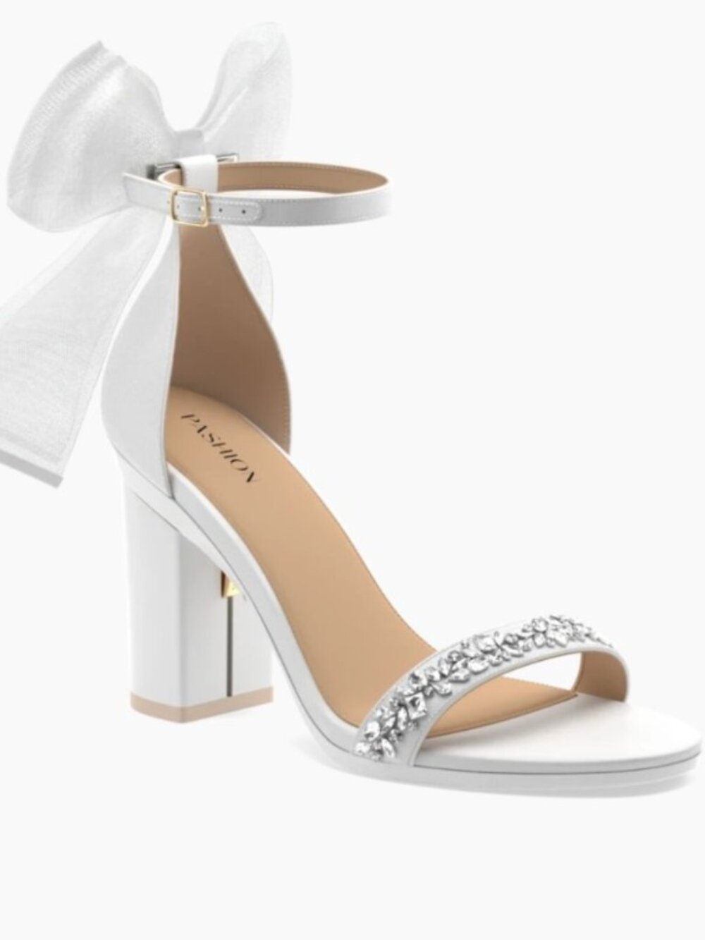 Pashion Footwear CONVERTIBLE BRIDAL HEELS